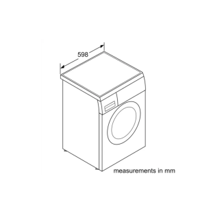 Siemens 西門子 WU14UT60HK 9公斤 1400轉 iQ500 前置式洗衣機